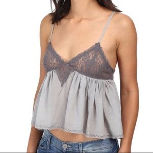 Lace Flowy tank top